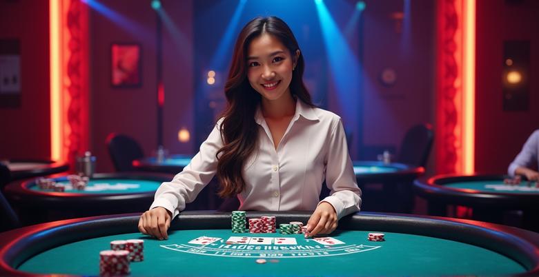 Baccarat web direct, no agent, play minimum 1 baht
